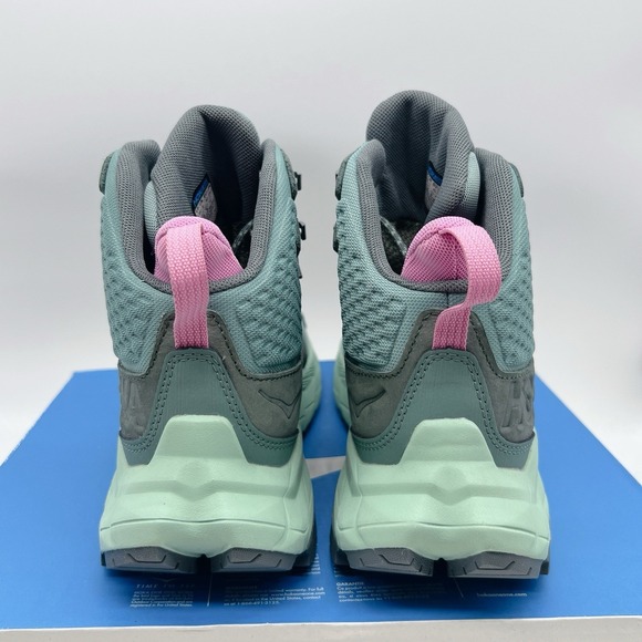 Hoka One One Anacapa 2 Mid GTX Hiking Shoe Boots Trellis Mist Green Women US 9.5 - Picture 8 of 13